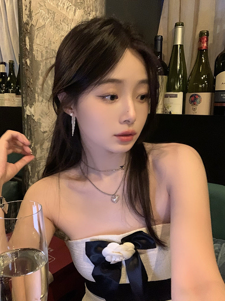 Women's Pearl Tassel Temperamental Minority Design High-grade Earrings