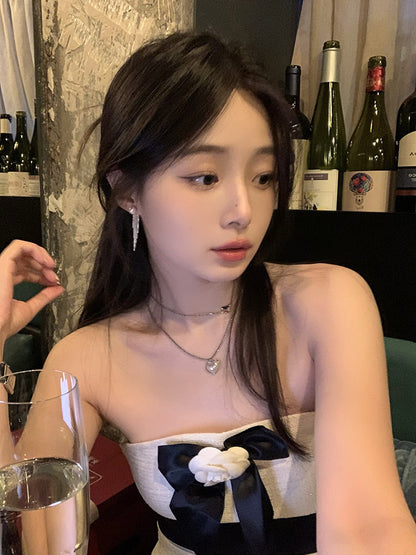 Women's Pearl Tassel Temperamental Minority Design High-grade Earrings