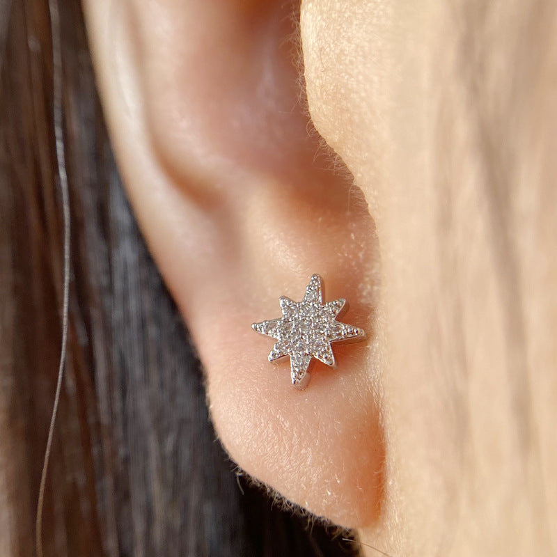 Women's & Men's Style And For Couple Ornament Word Earrings