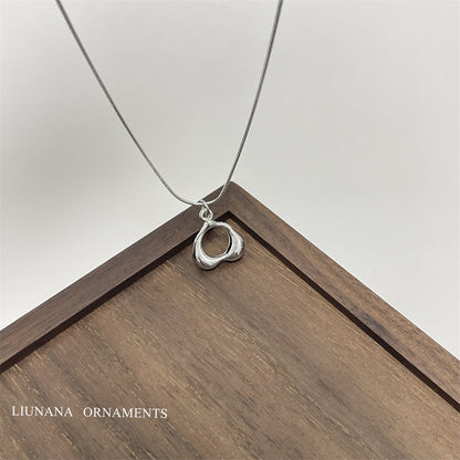 Hollow Metal Minimalist Female Special Interest Necklaces