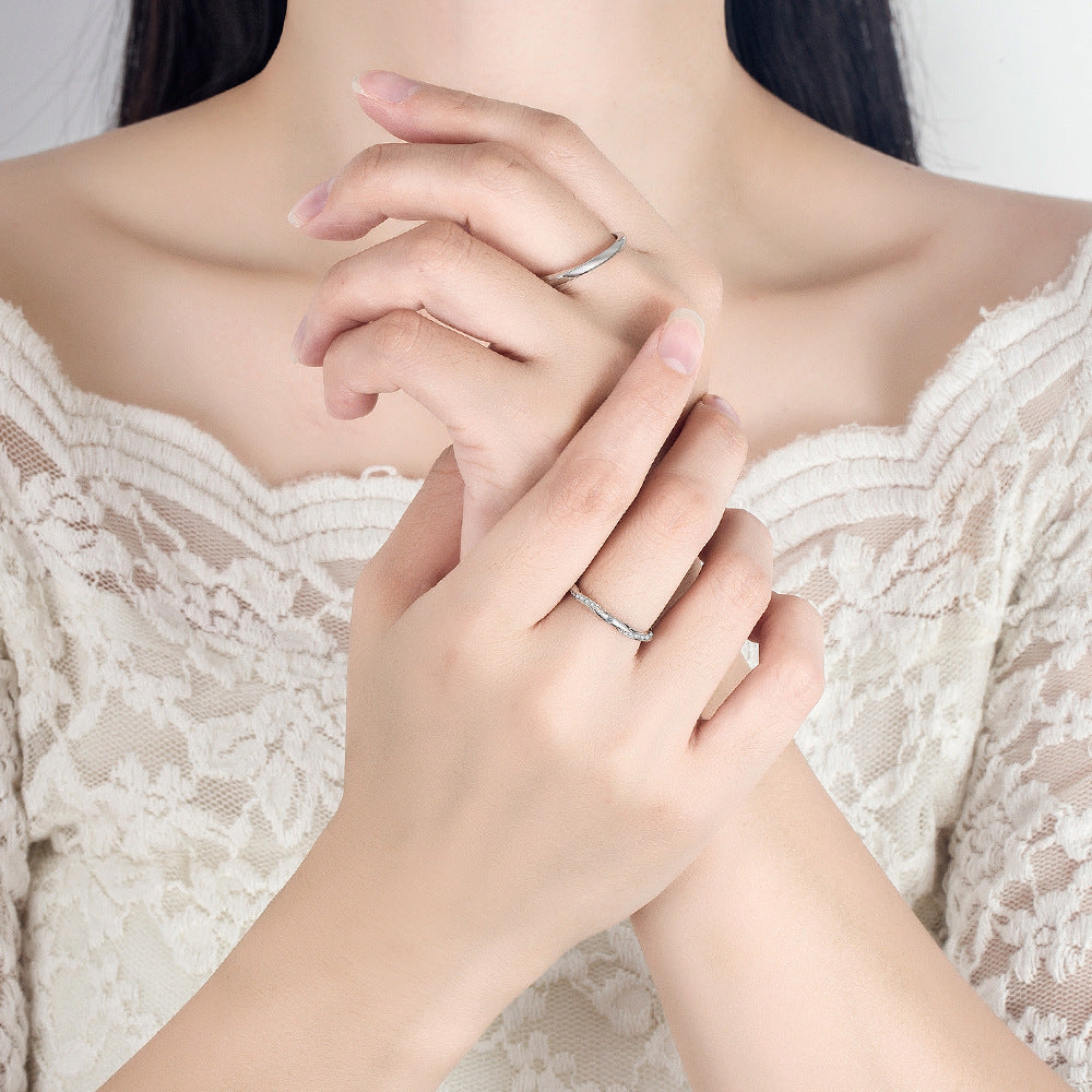 Women's & Men's My Heart Will Go On Couple Special Rings