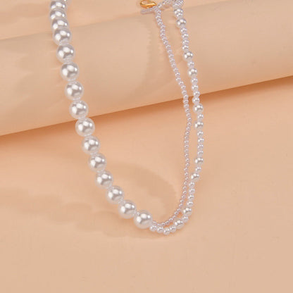 Women's Fashion Pearl Mix And Match Personalized Necklaces