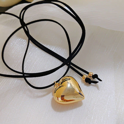 Ornament Pull Adjustable Wax Line Simple Necklaces