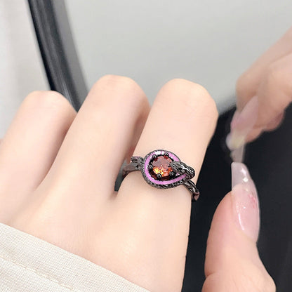 Personality Snake Spider Vintage Open Suit Rings