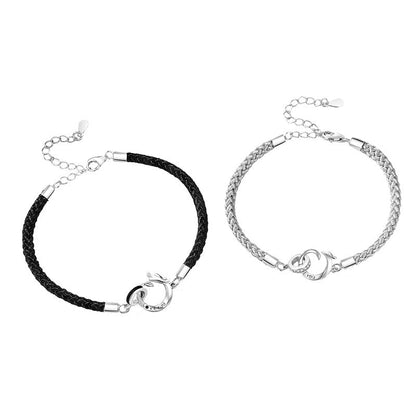 Phoenix Double Couple Sterling Sier Fashion Bracelets
