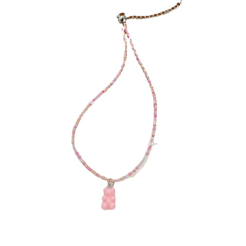 Beads Stringed Sweet Cute Girly Style Necklaces
