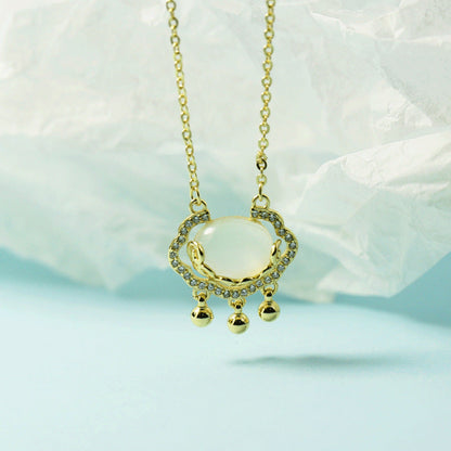 Longevity Round Beads Female Niche Clavicle Necklaces