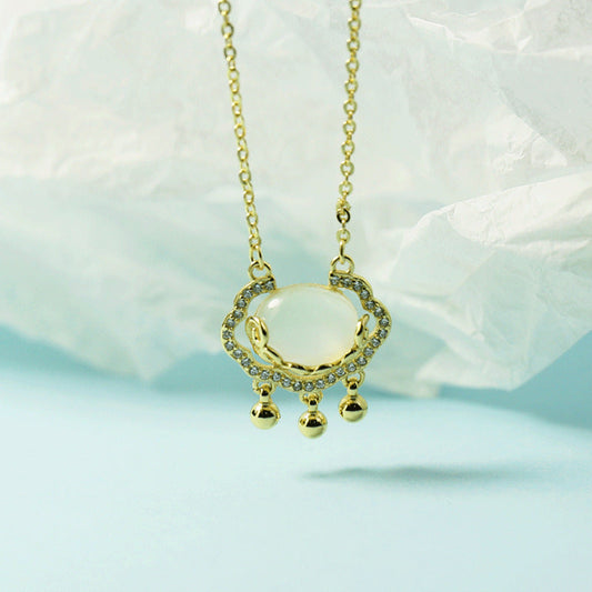 Longevity Round Beads Female Niche Clavicle Necklaces