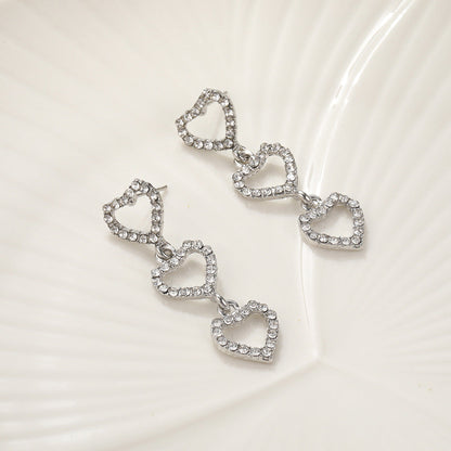 Sweet Cool Cold Style Hollow Full Earrings