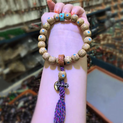 Gold Seed Bodhi Ethnic Style Cultural Artifact Bracelets