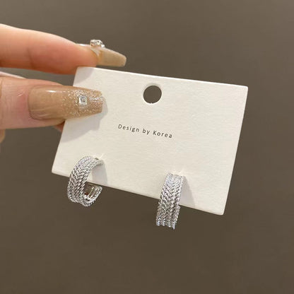 Women's Elegant Pearl High Sense Love Heart Earrings