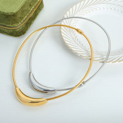 High-grade Simple And Light Luxury Style Design Personality Necklaces