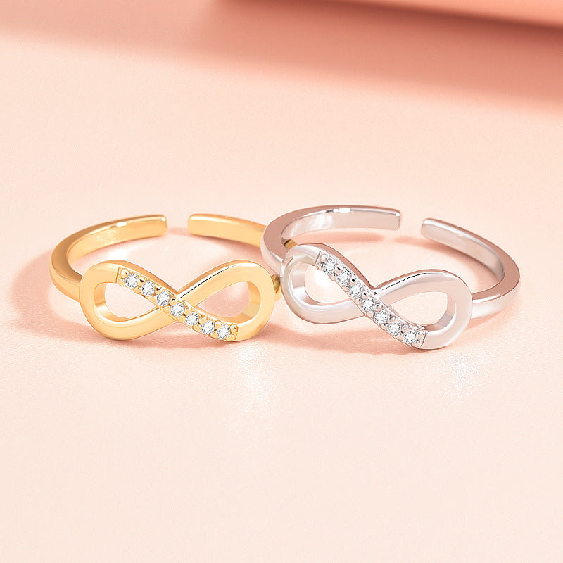 Women's Infinite Retro And Fashion Personalized Diamond Rings
