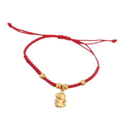Dragon Red Rope Live Broadcast Hand-woven Bracelets