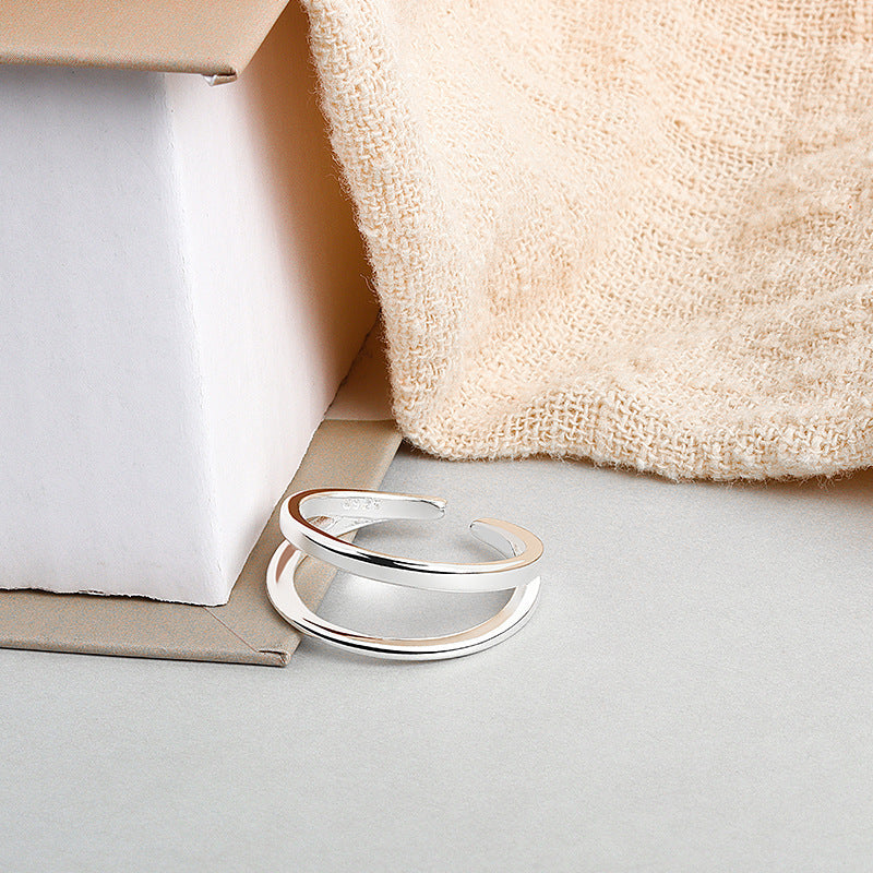 Women's & Men's Fashion Personality Advanced Design Sense Niche Rings