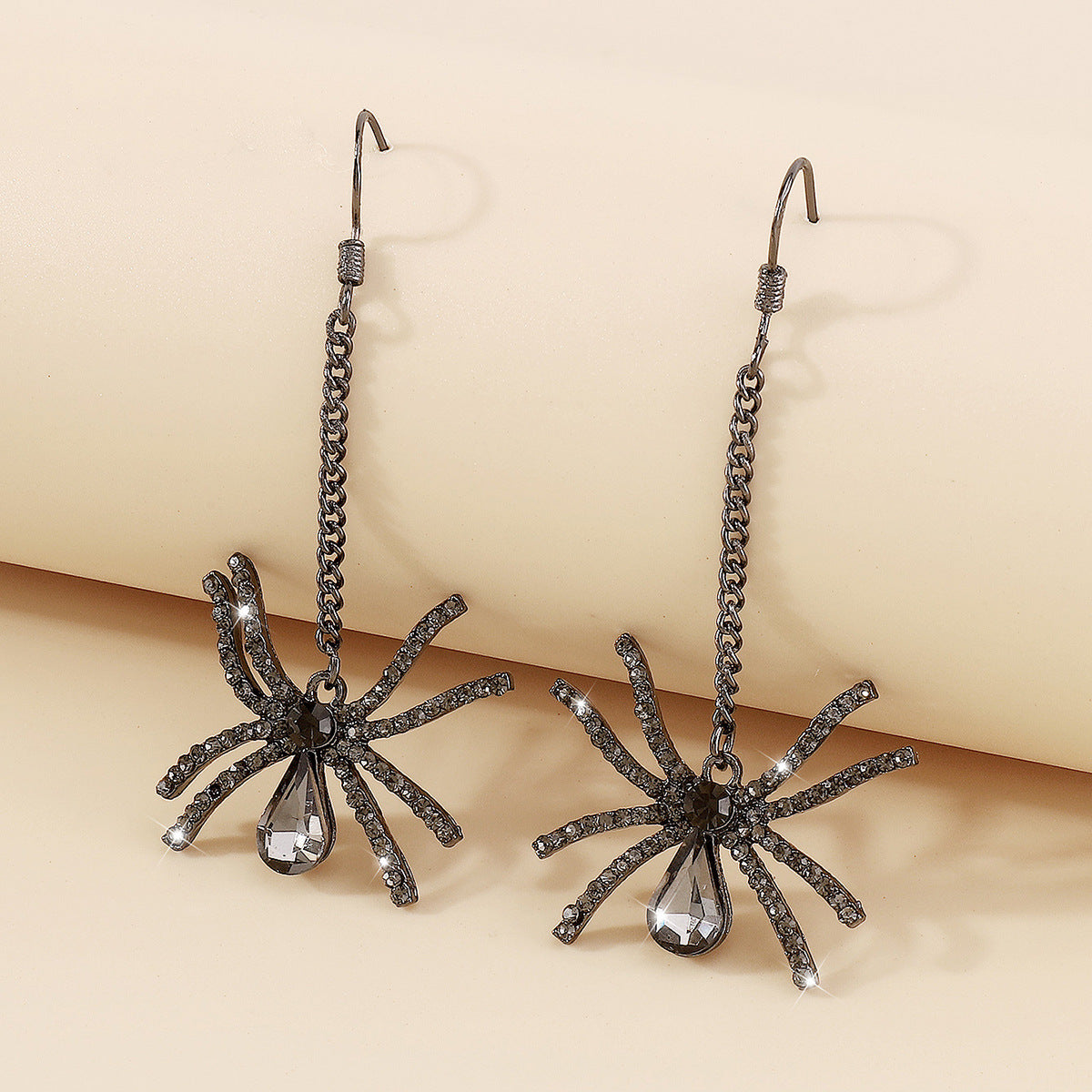 Women's Dark Vintage Long Exaggerated Spider Rings
