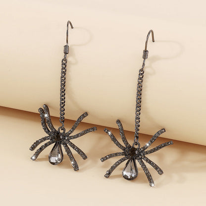 Women's Dark Vintage Long Exaggerated Spider Rings