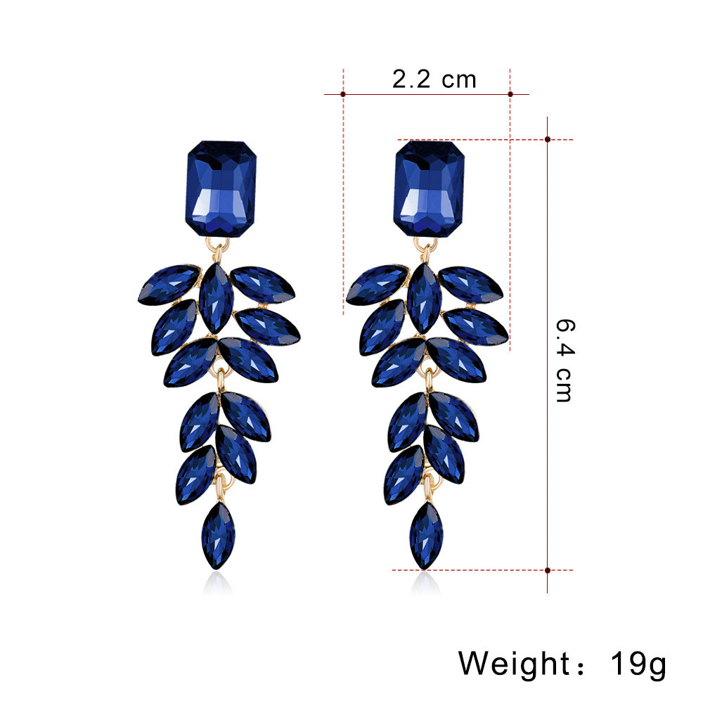 Tassel Water Drop Fashion Wedding Banquet Earrings