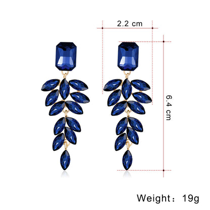 Tassel Water Drop Fashion Wedding Banquet Earrings