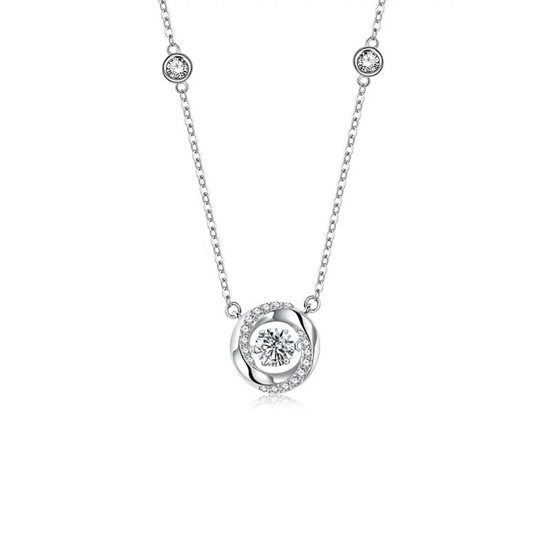 Women's Mobius Strip Sterling Sier For Light Necklaces