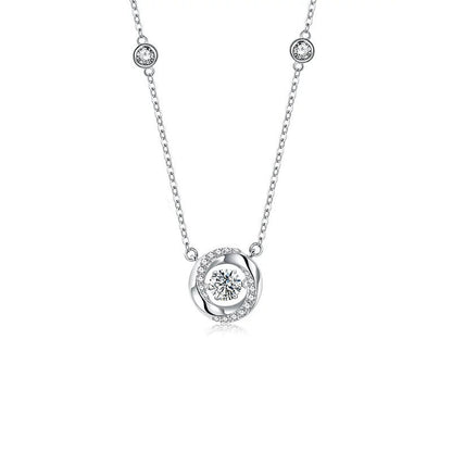 Women's Mobius Strip Sterling Sier For Light Necklaces