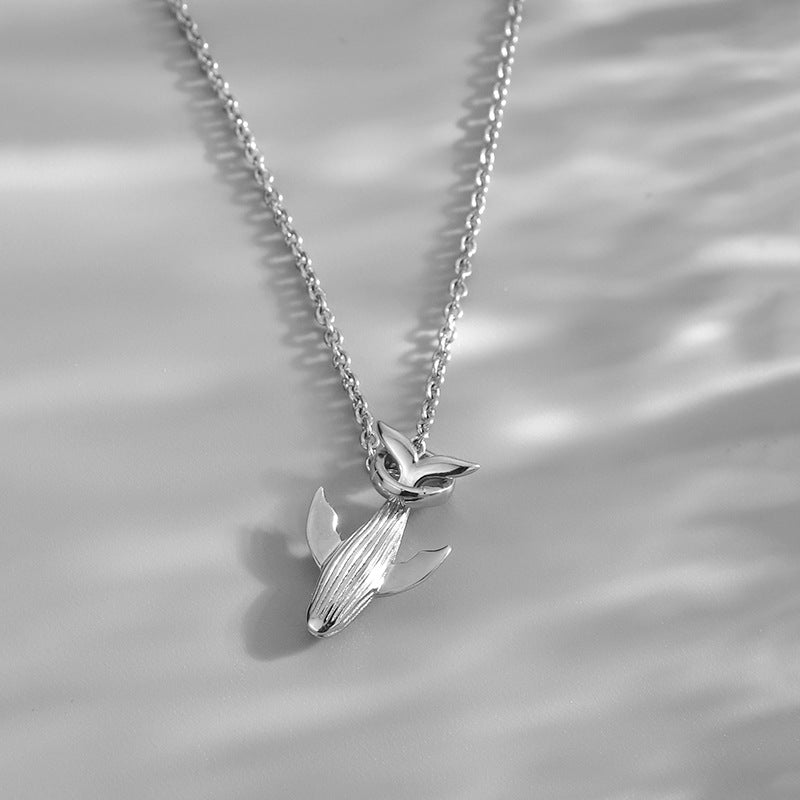 Men's Drop Trendy Cold Style Long Sweater Chain Fashionable Simple Necklaces