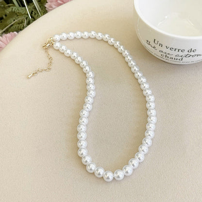 Luxury Retro Classic Style Pearl Simple High Sense Summer Necklaces