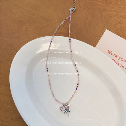 Candy Color Beads Stringed Sweet Cute Girly Necklaces