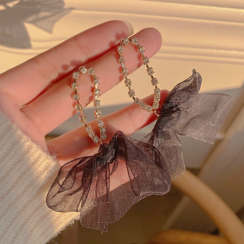 Treatment Personalized Stall Entrepreneurship High-grade Diamond Earrings