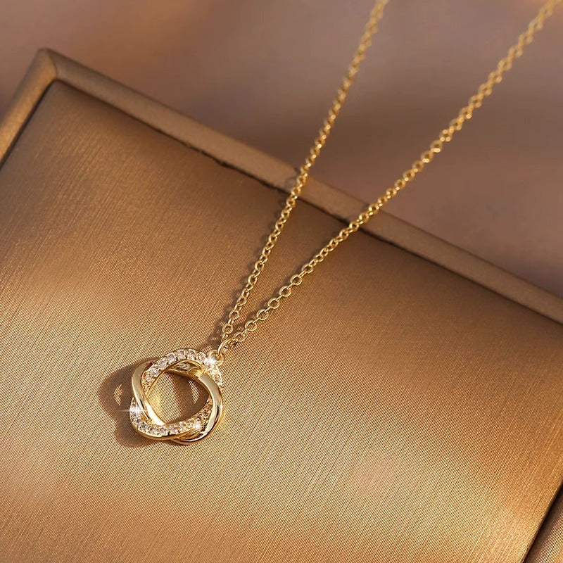 Women's French Style Rose For Light Luxury Minority High-grade Design Necklaces