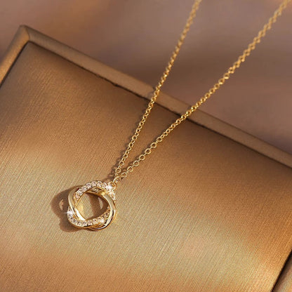 Women's French Style Rose For Light Luxury Minority High-grade Design Necklaces