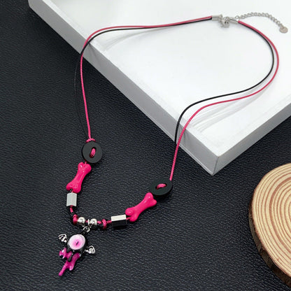 Eye Monster Beaded Female Niche Personality Necklaces