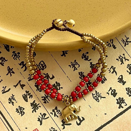 Nepal Ancient Pure Copper Ethnic Style Bracelets