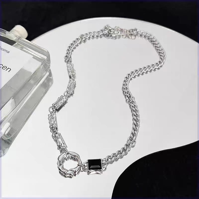 Men's Hop Pu Sweater Chain High Street Niche Necklaces