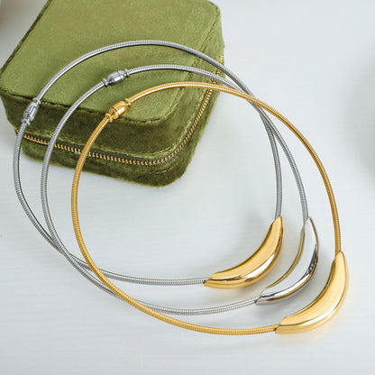 High-grade Simple And Light Luxury Style Design Personality Necklaces