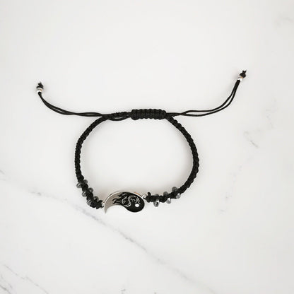 Dragon Totem Braided Haematite Hand-woven Couple Tai Bracelets