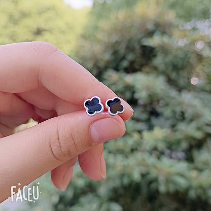 Women's Summer Ear Plastic Auricular Needle Mini Earrings