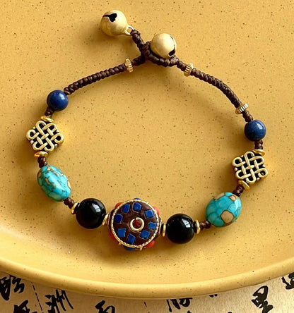 Nepal Ancient Pure Copper Ethnic Style Bracelets