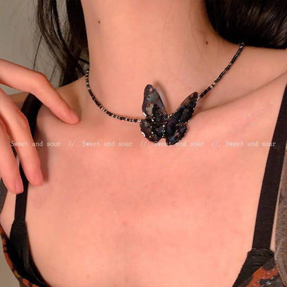 Dopamine Millennium Style Clavicle Chain Sweet Necklaces