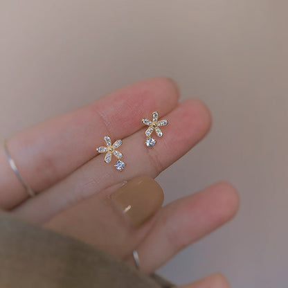 Flower Female Summer Niche Design Sense Rings