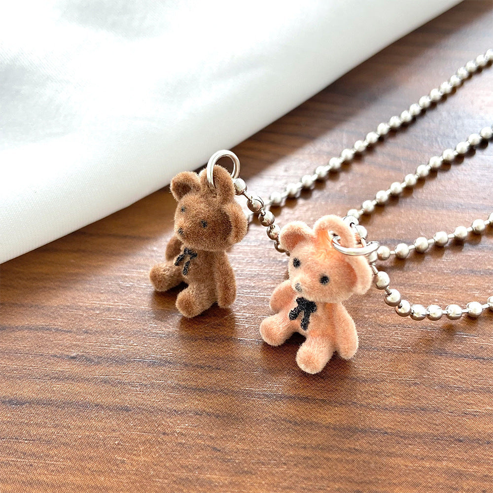 Hop Cartoon Milk Cool Pendant Clavicle Necklaces