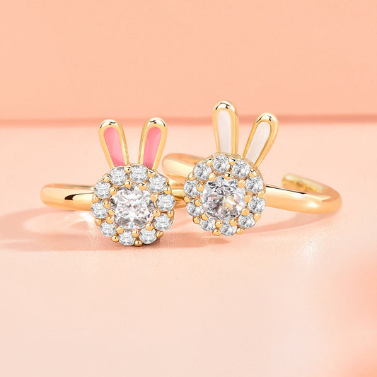 Light Luxury Minority Design Sense Index Rings