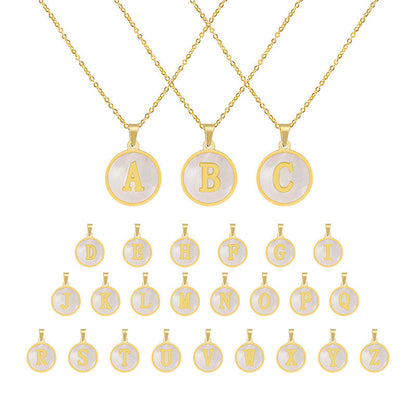 Stainless Steel Female Pendant Ornament Small Necklaces