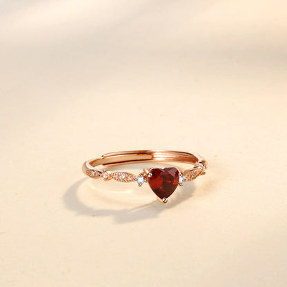 Women's Sier Korean Style Personalized Minority Design Sense Simple Rings