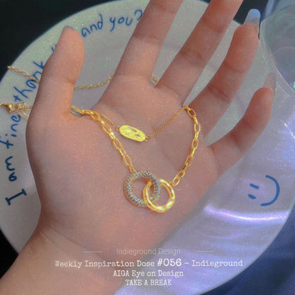 Women's High-grade Sweater Chain Fashionable Temperamental Niche Necklaces