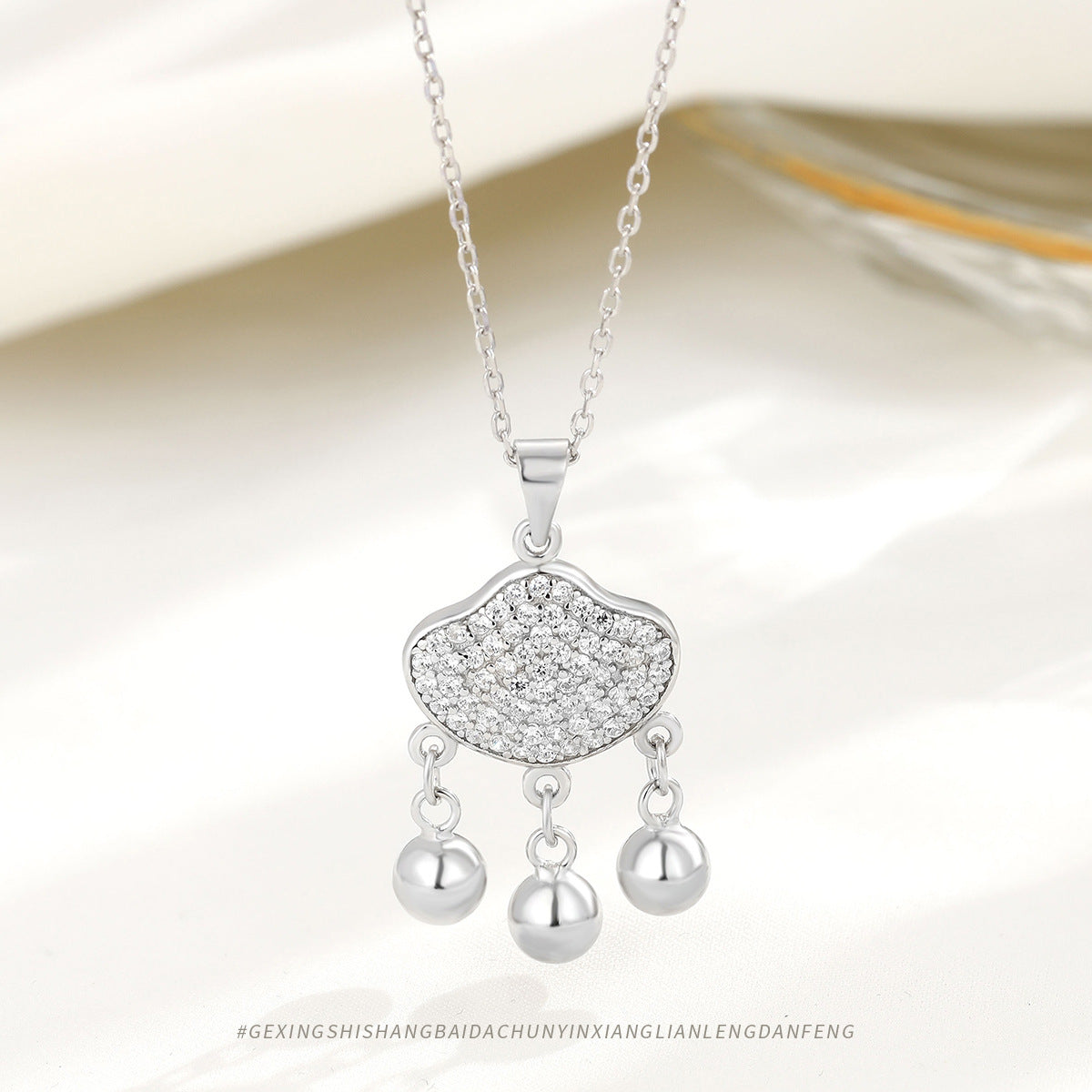 Women's Safety Lock Temperamental Minority High-grade Ornament Necklaces