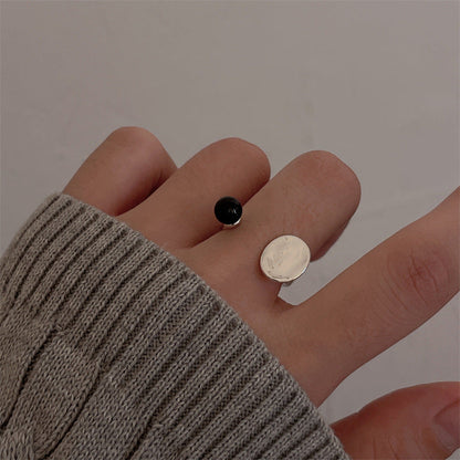 Adjustable Female High Sense Simple Retro Rings
