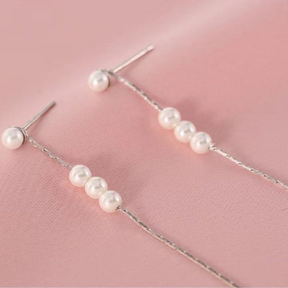 Women's Temperament French Style High-grade Ear Light Luxury Sweet Earrings