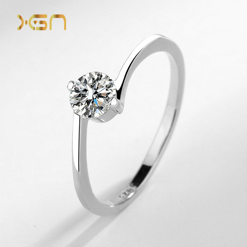 Sterling Sier Eight Hearts And Arrows Rings