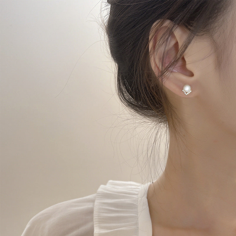 Vintage Pearl Ear Niche Design Trendy Earrings